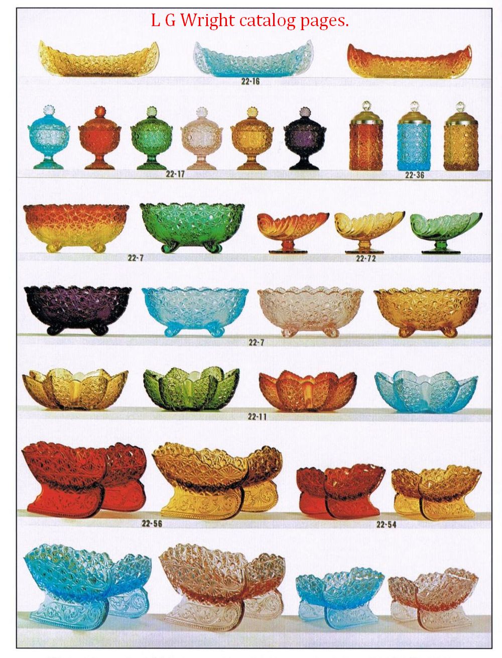 EAPGS Pattern Index REPRODUCTIONS BY L.G. WRIGHT/CATALOGS