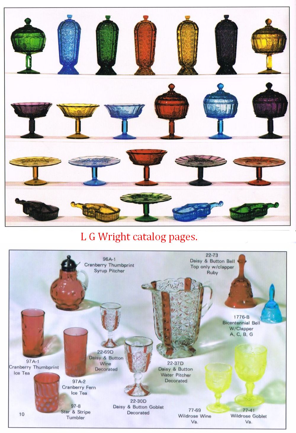 EAPGS Pattern Index REPRODUCTIONS BY L.G. WRIGHT/CATALOGS