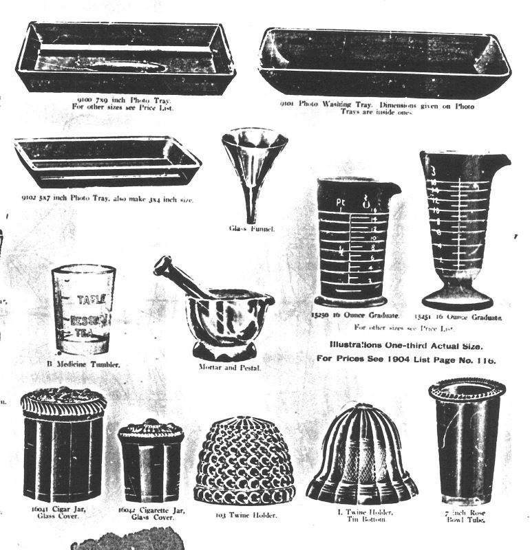 EAPGS Pattern Index UNITED STATES GLASS CO. ADS, CATALOGS, AND